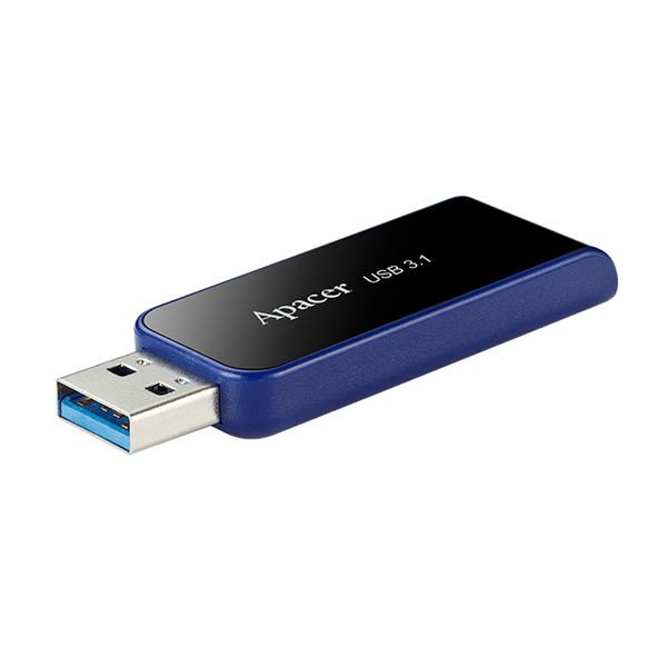 Flash Drive Apacer AH356 64GB (AP64GAH356B-1) Black (AP64GAH356B-1) - зображення 3