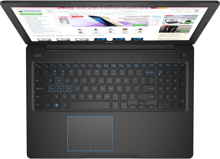 Ноутбук Dell Inspiron G3 15 3579 (IG315FI58S2DL-8BK) Black - зображення 3