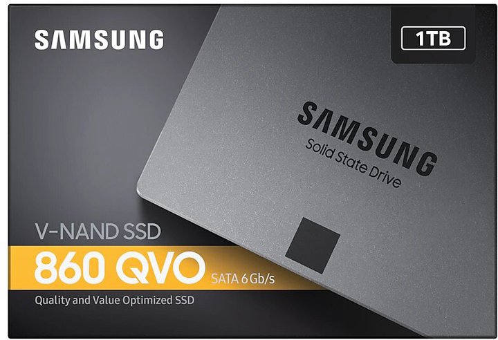 SSD диск Samsung 860 QVO 1TB 2.5