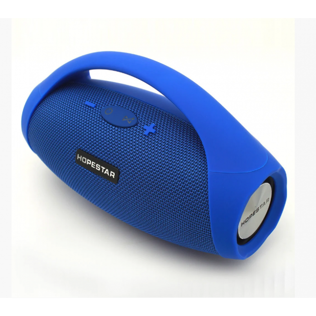 Портативна bluetooth колонка спікер Hopestar H32, Синій - Фото 1 Портативна bluetooth колонка спікер Hopestar H32, Синій - зображення 1