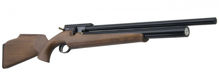 Пневматическая винтовка ZBROIA PCP ХОРТИЦА 450/220 4,5 мм LWW (коричневый/черный) - изображение 1