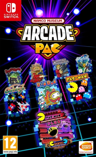 Nintendo Switch Namco games chronicle ROZETKA » Игра для Nintendo Switch Namco Museum Arcade PAC от