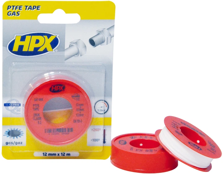 Фум-лента HPX для газовых фитингов 12 мм х 12 м (PT0012) – низкие цены ...