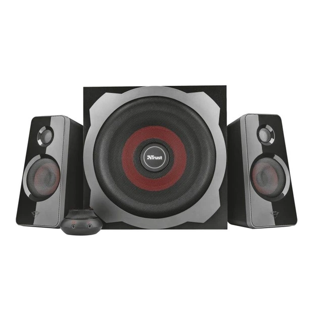 Trust Акустическая система (Колонки) 2.1 GXT 38 Tytan Ultimate Bass Speaker Set BLACK - изображение 6