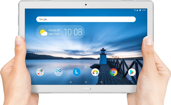 Планшет Lenovo Tab P10 3/32 LTE Sparkling White (ZA450117UA