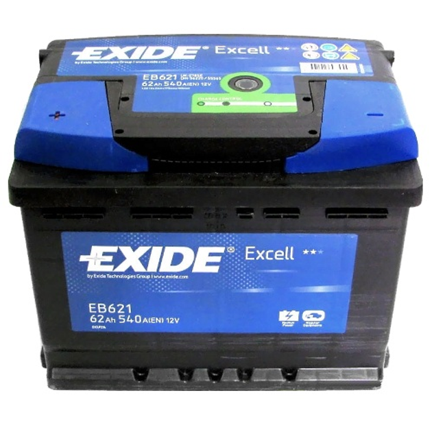 Аккумулятор eb621 exide