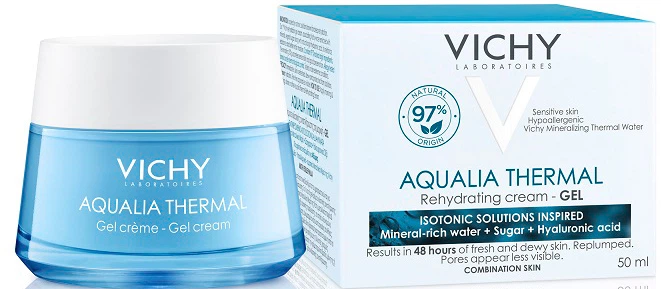 Денний крем-гель Vichy Aqualia Thermal для глибокого зволоження шкіри 50 мл (3337875588775) - зображення 7
