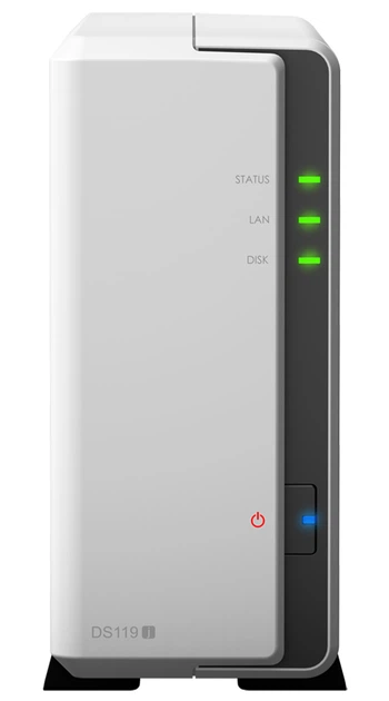 Сетевое хранилище NAS Synology DS119J (DS119J) - Фото 1 Сетевое хранилище NAS Synology DS119J (DS119J) - изображение 1