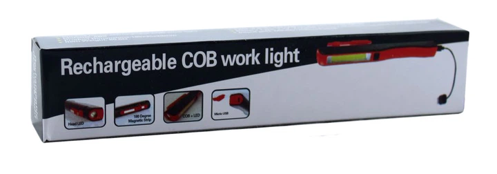 Акумуляторний ліхтарик з магнітом MHZ BL-ESEN-86A COB - изображение 3