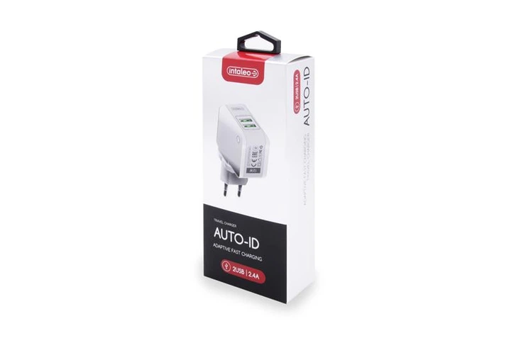 Сетевое зарядное устройство Intaleo TCA242 (2USB, 2.4A) White (1283126477492) - Фото 7 Сетевое зарядное устройство Intaleo TCA242 (2USB, 2.4A) White (1283126477492) - изображение 7