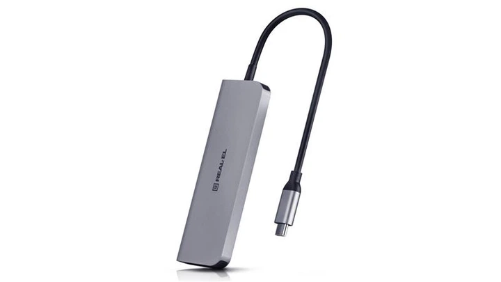 USB-хаб REAL-EL CQ-700 4 ports - Фото 2 USB-хаб REAL-EL CQ-700 4 ports - зображення 2