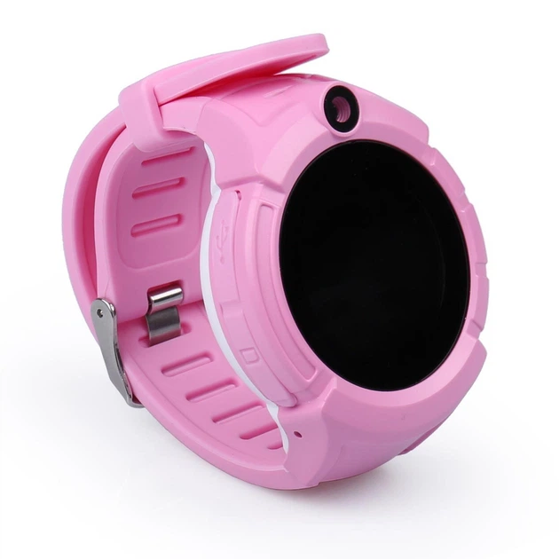Детские умные часы EWatch Q360 с GPS трекером розовые - изображение 2