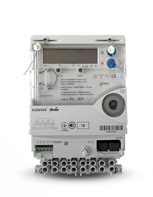 Електролічильник Itron ACE 6000 5/100A в комлекті модем SPARKLET - зображення 5