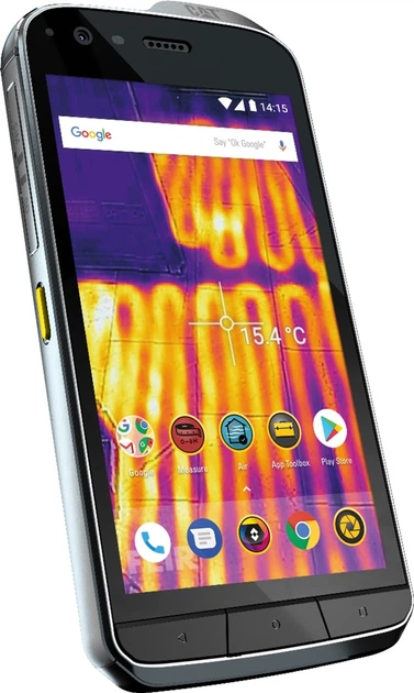 Мобільний телефон Caterpillar CAT S61 Black + Hybrid Case S61