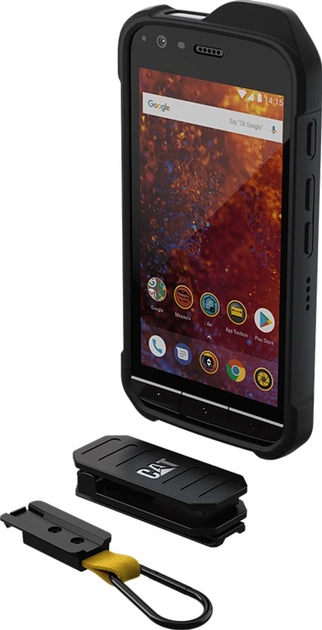 Мобільний телефон Caterpillar CAT S61 Black + Hybrid Case S61