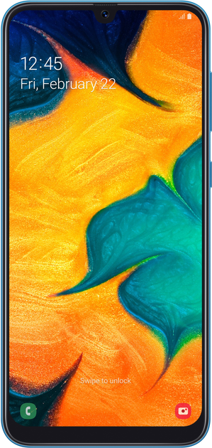 Мобильный телефон Samsung Galaxy A30 4/64GB Blue (SM-A305FZBOSEK) - изображение 2