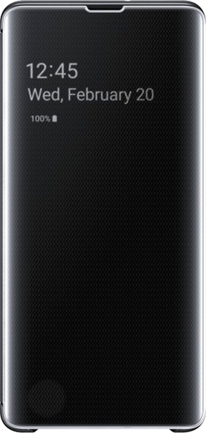 Чехол-книжка Samsung Clear View Cover для Samsung Galaxy S10 Plus Black ...