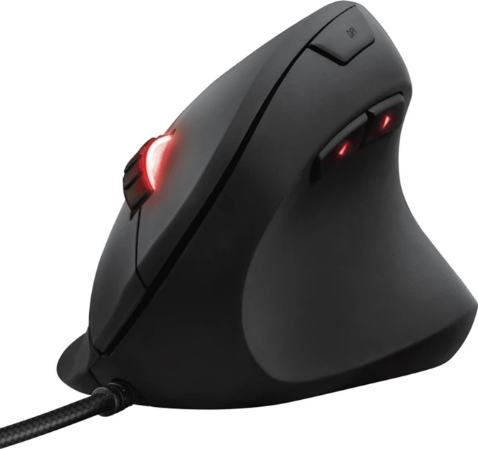 Mysz komputerowa Trust GXT 144 Rexx Vertical USB Czarna (22991) - obraz 2