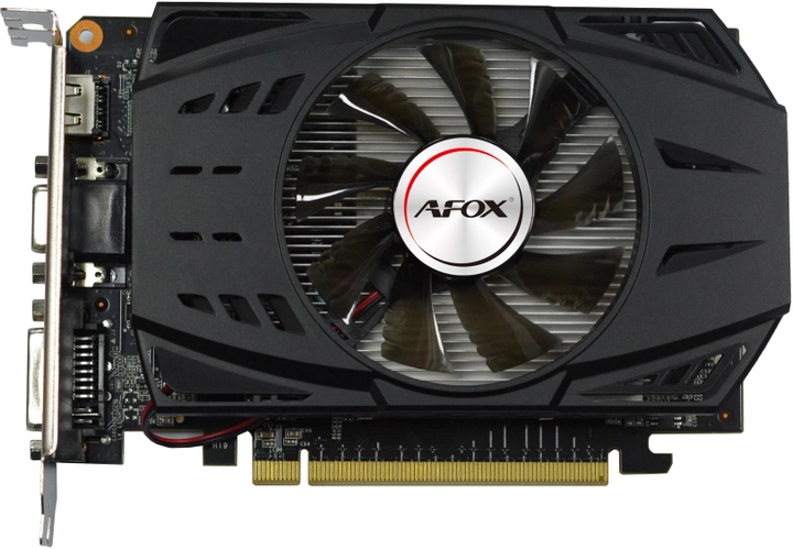 AFOX PCI-Ex GeForce GT730 2GB GDDR5 (128bit) (800/3200) (DVI, VGA, HDMI) (AF730-2048D5H5) - изображение 1
