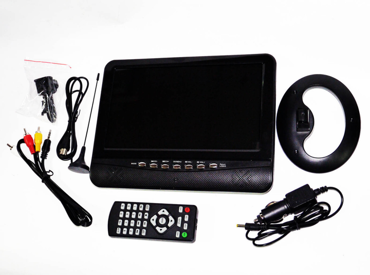 Портативний плеєр DVD програвач з T2 OPERA NS901D - 9,5 дюймів FM/DVD/USB - зображення 3
