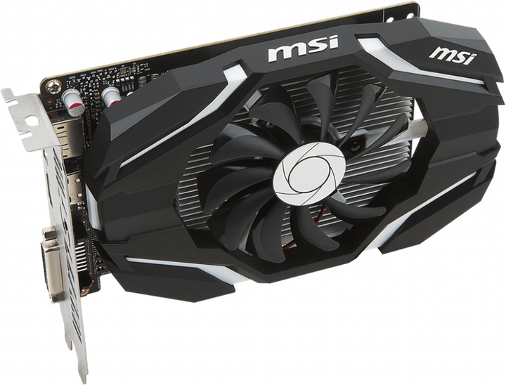 Відеокарта MSI PCI-Ex GeForce GTX 1050 2GB GDDR5 (128bit) (1354/7000) (DVI, HDMI, DisplayPort) (GeForce GTX 1050 2G) - зображення 3