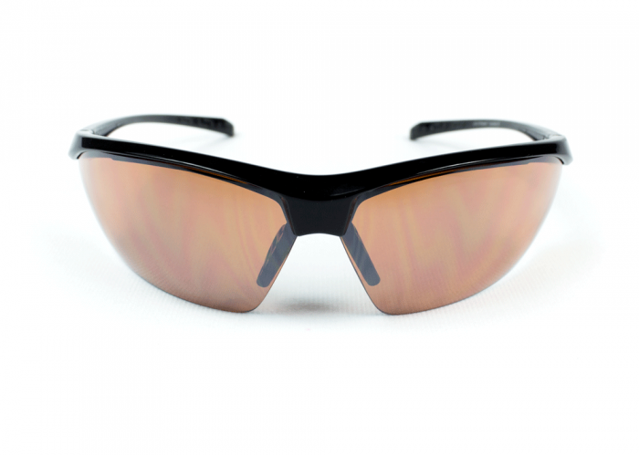 Очки защитные открытые Global Vision Lieutenant (drive mirror) коричневые - изображение 2