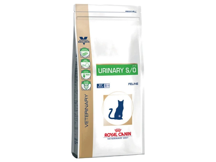 Лікувальний сухий корм для котів Royal Canin Urinary S/O Feline 7 кг (051469) - Фото 1 Лікувальний сухий корм для котів Royal Canin Urinary S/O Feline 7 кг (051469) - зображення 1