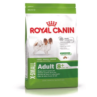Сухий корм для собак Royal Canin X-Small Adult 8+ 0,5 кг (047132) - Фото 1 Сухий корм для собак Royal Canin X-Small Adult 8+ 0,5 кг (047132) - зображення 1