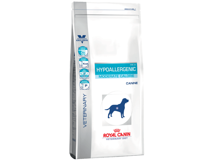 Лікувальний сухий корм для собак Royal Canin Hypoallergenic Moderate Calorie 1,5 кг (110367) - Фото 1 Лікувальний сухий корм для собак Royal Canin Hypoallergenic Moderate Calorie 1,5 кг (110367) - зображення 1