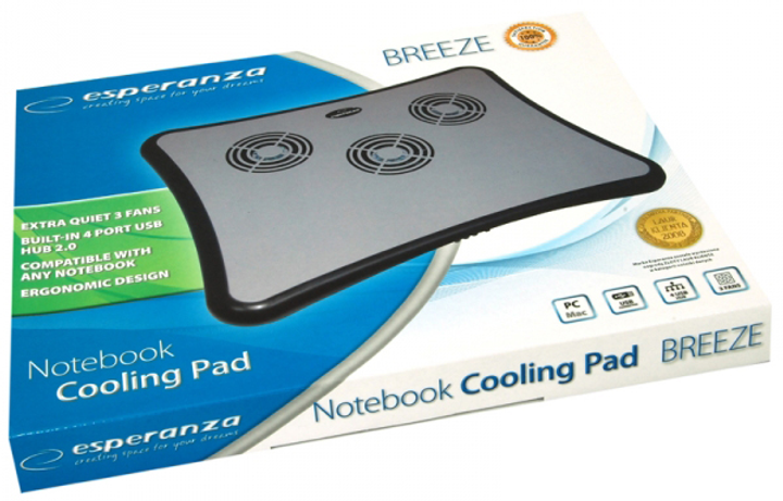 Подставка для ноутбука Esperanza Notebook Cooling Pad EA102 Bre – фото ...
