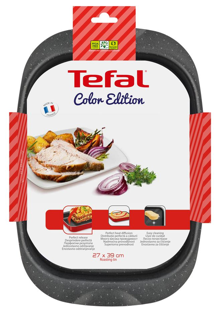 Форма для выпечки Tefal Color Edition RED 27x39 см (J5372052) – фото ...