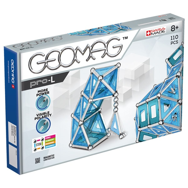 Geomag PRO-L 110 деталей | Магнитный конструктор 024GM - Фото 1 Geomag PRO-L 110 деталей | Магнитный конструктор 024GM - изображение 1