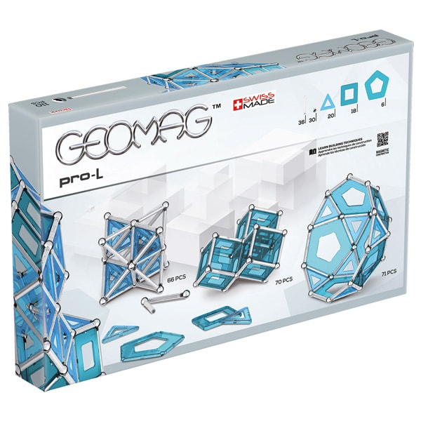 Geomag PRO-L 110 деталей | Магнитный конструктор 024GM - Фото 4 Geomag PRO-L 110 деталей | Магнитный конструктор 024GM - изображение 4