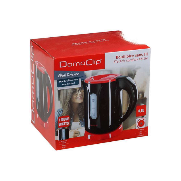 Mini Bouilloire sans fil - DomoClip DOD114 - 0.8L