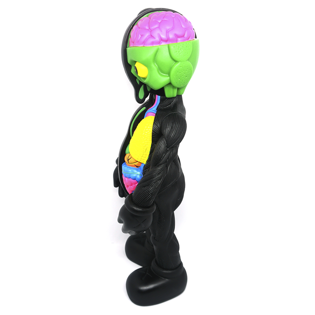 Коллекционная фигурка KAWS Companion Black Brain 400% - изображение 3