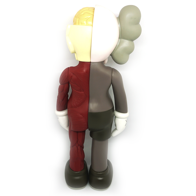 Коллекционная дизайнерская статуэтка игрушка KAWS Companion&nbsp;Braun Brain 400% - изображение 3