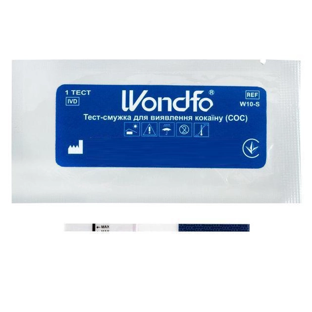 Тест на кокаин Wondfo COC W10-S - зображення 1