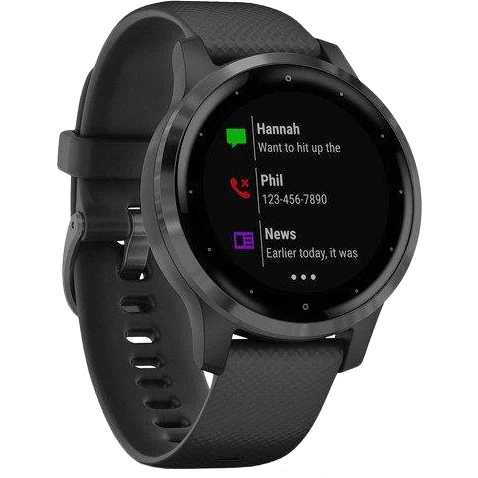 Garmin vivoactive 4S Black/Slate (010-02172-13/010-02172-11) - зображення 2