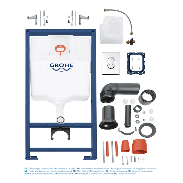 Инсталляция GROHE Rapid SL 38721001 + звукоизолирующая прокладка ...