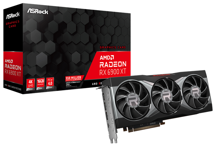 Видеокарта ASRock PCI-Ex Radeon RX 6900 XT 16GB GDDR6 (256bit