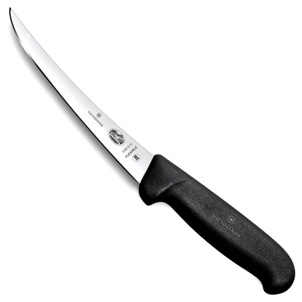 Ніж Victorinox Fibrox Boning 12 см 5.6613.12 - Фото 1 Ніж Victorinox Fibrox Boning 12 см 5.6613.12 - зображення 1