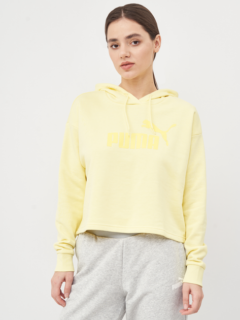 Cropped 2025 logo hoodie