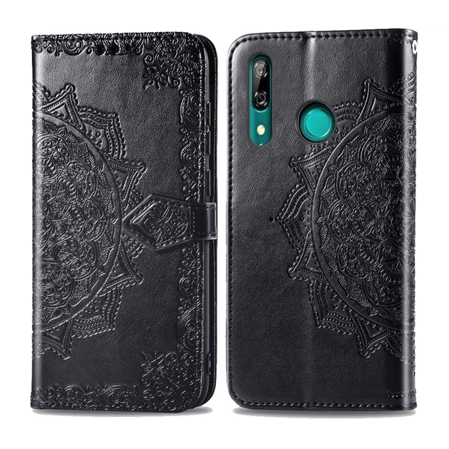 Кожаный чехол-книжка Art Case с визитницей для Huawei P Smart Z Черный Без бренда - изображение 2