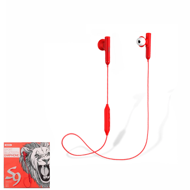 Наушники bluetooth Remax RB-S9 Red - изображение 3