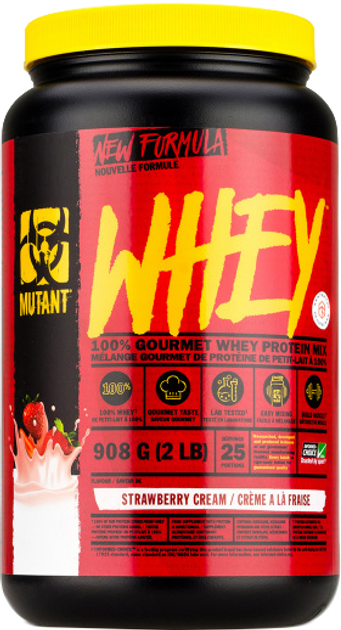 Протеин Mutant Whey 908 г - Strawberry Cream (627933027326) – фото ...