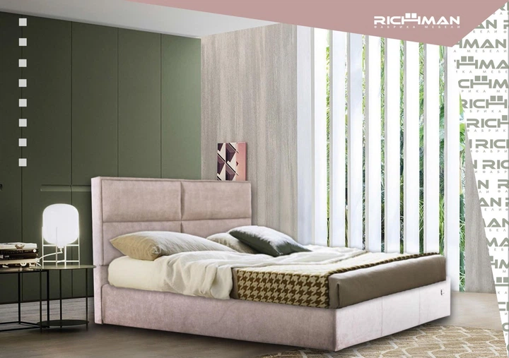 Кровать Sheffield Comfort 120 х 200 см Fly 2231 С подъемным механизмом и нишей для белья Темно-коричневая - изображение 10