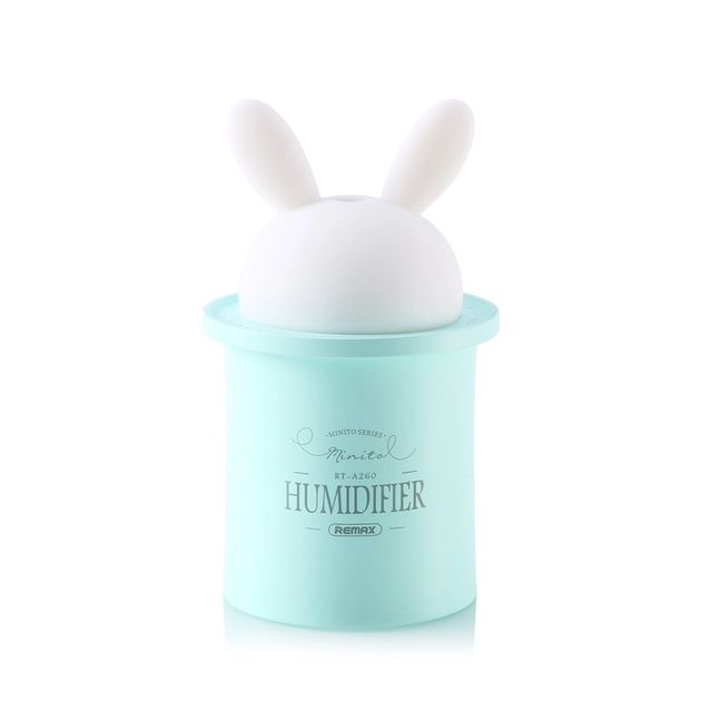 Міні-зволожувач повітря Remax Rabbit Humidifier RT-A260 Blue - зображення 5