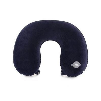 Надувна подушка для подорожей Remax Neck Pillow RT-SP03 Blue - зображення 3