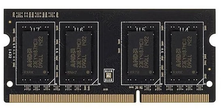 Оперативная память AMD SODIMM DDR3L-1600 2048MB PC3-12800 Radeon R5 ...