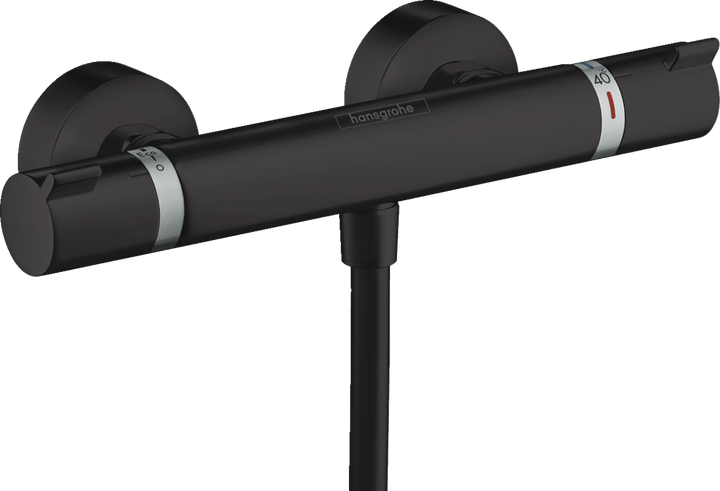 Змішувач з термостатом для душу Ecostat Matt Black (13116670) - Фото 1 Змішувач з термостатом для душу Ecostat Matt Black (13116670) - изображение 1